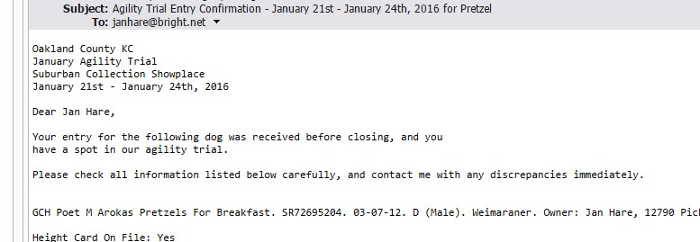 trial Entry